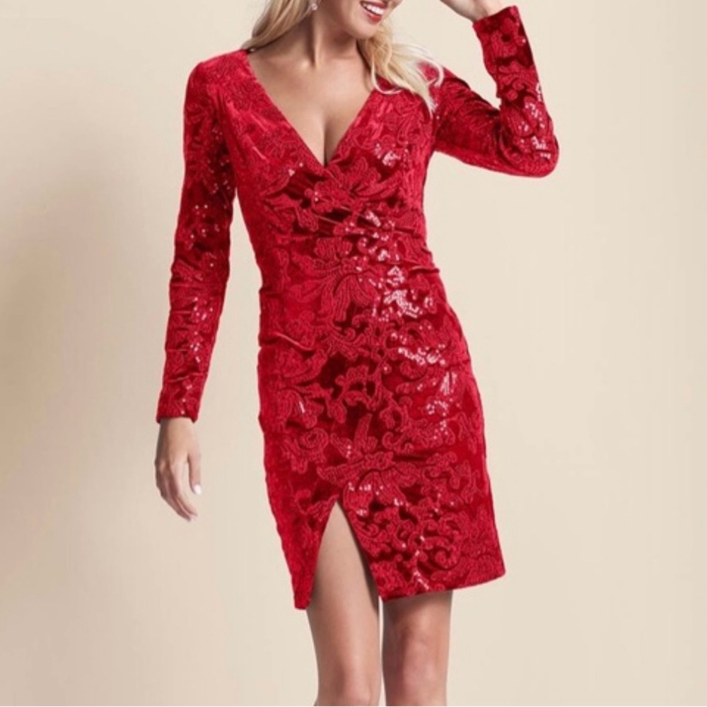 NWT Venus red mini dress